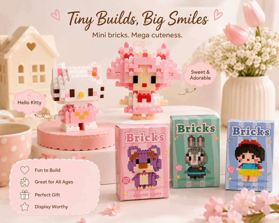 Ina Box pom pom keychains and coin purses
